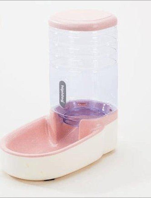 Automatic Pet Feeder And Drinking Fountain Combo